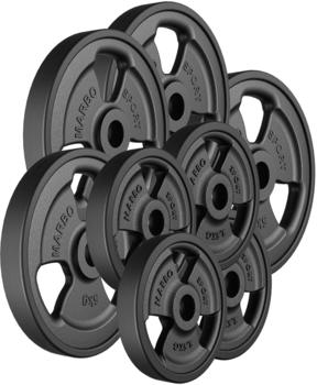 Marbo Sport Tri-grip 30 kg / 4 x 5 kg + 4 x 2,5 kg