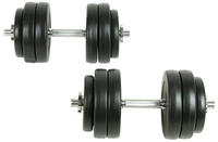 vidaXL Hantel Set 30 kg