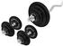 Bad Company Guss Hantel-Set Langhantel SZ-Hantel Curlstange Gewichte (3236)