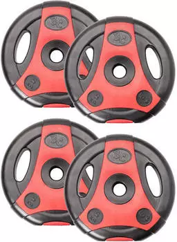 Bad Company 20,0Kg (4x5) Hantelscheiben Hanteln 30/31mm K-Grip (20310883)