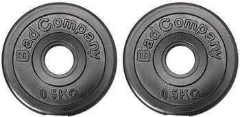 Bad Company 1 Kg (2x0,5) Hantelscheiben Hanteln 30/31mm Kunst (20304196)