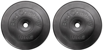 Bad Company 20 Kg (2x10) Hantelscheiben Hanteln 30/31mm Kunst (20304240)