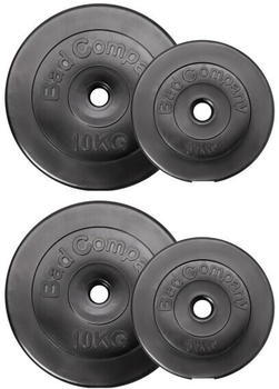 Bad Company 30 Kg (5, 10) Hantelscheiben Hantel Hanteln 30/31mm Kunst (20304264)