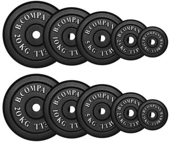 Bad Company Guss 77,5Kg (1,25, 2,5, 5, 10, 20) Hantelscheiben 30/31mm (20321636)