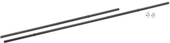 Bad Company BLK Langhantelstange 214cm Langhantel schwarze Hantelstange Stange 30/31mm black (20321940)