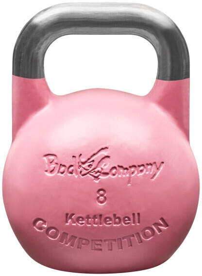 Bad Company Competition Kettlebells Kugelhanteln aus Stahl 8 kg (pink) (20332687)