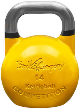 Bad Company Competition Kettlebells Kugelhanteln aus Stahl 14 kg (gelb) (20332878)