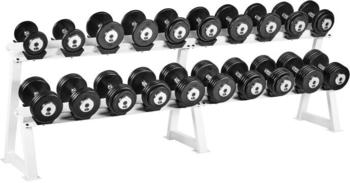 Bad Company Profi Studio Satz von 5 Kg - 27,5 Kg inkl Ablage/Rack Gummi (20310746)