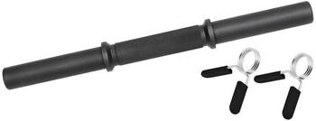 Bad Company BLK Kurzhantelstange 35cm Kurzhantel Hantel Stange Hantelscheiben 30/31mm (20320813)