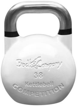 Bad Company Competition Kettlebells Kugelhanteln aus Stahl 38 kg (weiß) (20332991)