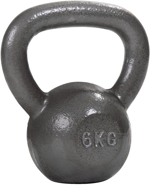 Sport-Thieme Kettlebell Hammerschlag, lackiert, Grau 6 kg