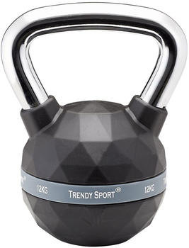 Trendy Sport Kettlebells Premium Chrom Black 12 kg