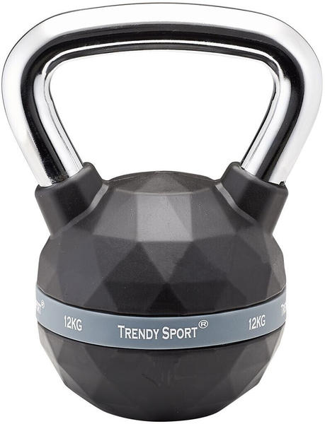 Trendy Sport Kettlebells Premium Chrom Black 12 kg