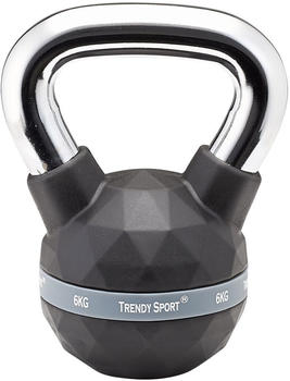 Trendy Sport Kettlebells Premium Chrom Black 6 kg