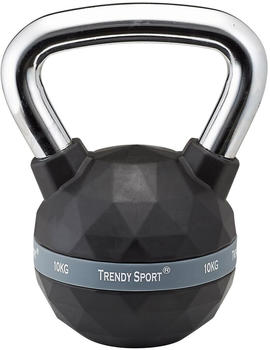 Trendy Sport Kettlebells Premium Chrom Black 10 kg