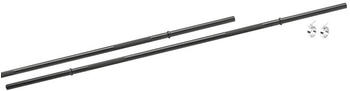 Bad Company BLK Langhantelstange 183cm Langhantel schwarze Hantelstange Stange 30/31mm black (20321933)