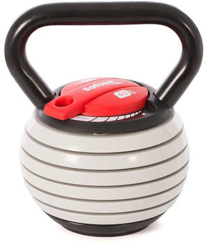 Softee Adjustable 18kg Kettlebell Silber Up to 18 kg (9234)