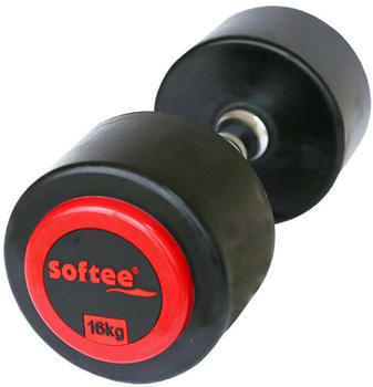 Softee Pro-sport Dumbbell 16kg Schwarz 16 kg (24210.001.21)