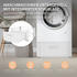 ML-Design Waschmaschinen Untergestell mit Schublade, 63x54 cm, Weiß, aus Stahl, bis 150kg,