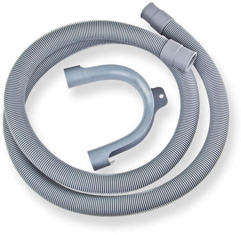 Stabilo Sanit&auml;r Ablaufschlauch Wasserschlauch 2,5 m 19/22mm Waschmaschine B&uuml;gel Abfluss Schlauch