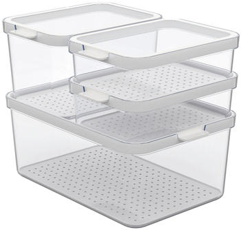 Rotho K&uuml;hlschrank Organizer 4-tlg Cauma