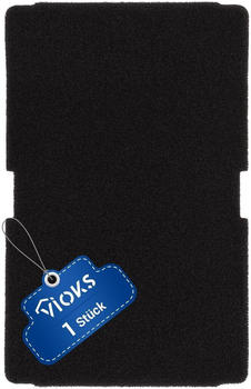 VIOKS Schwammfilter 240x155mm kompatibel mit Beko 2964840200 Flusensieb für Trockner Wärmetauscher