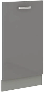 Küchenpreis-Bombe Frontblende 45 cm Grau