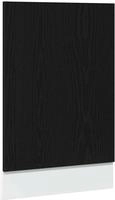 vidaXL Geschirrsp&uuml;lerblende Lyon Schwarz Eichen-Optik 45x1,5x67 cm