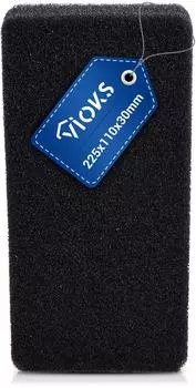 VIOKS Schwammfilter Sockelfilter Schaumstofffilter Ersatz für Gorenje 327136 225х110х30mm aus Schaumstoff an Wärmetauscher Wäschetrockner Kondenstrockner