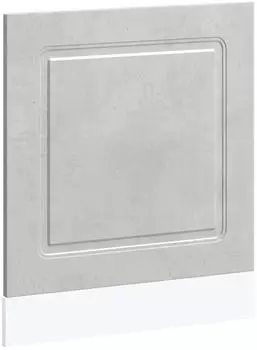 vidaXL Geschirrspülerblende Kalmar Betongrau 60x1,5x67cm Holzwerkstoff, Geschirrspüler Frontblende, Geschirrspüler-Verkleidung, Geschirrspülerfront