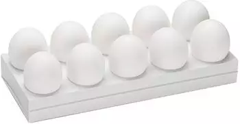 Liebherr Eierabsteller verstellbar Eierspänder Kühlschrank 20 Eier groß 24 Eier klein, Kunststoff