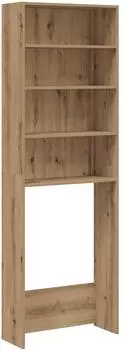 vidaXL Waschmaschinenregal Artisan-Eiche 64x24x190 cm