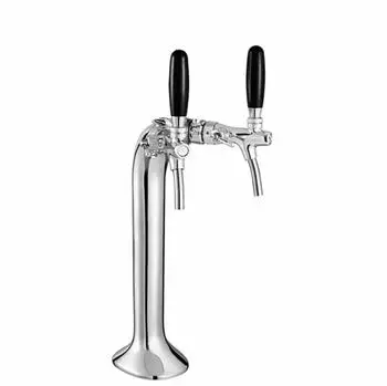 ich-zapfe Schanksäule 2-leitig, chrom (443867)