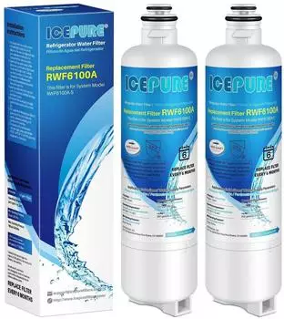 LuxusKollektion K&uuml;hlschrank-Wasserfilter, kompatibel mit Ultra Clarity Pro, 2er-Pack (BORPLFTR50)