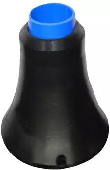 ich-zapfe Bürstensockel für Delfin Gläserspüler, Kunststoff, schwarz (443116)