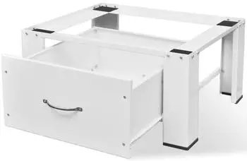 vidaXL Untergestell f&uuml;r Waschmaschine mit Schublade