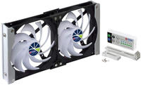 Titan 33742T, Titan TTC-SC20(C)V2+ K&uuml;hlschrank-Doppell&uuml;fter 140x25mm IP55,...