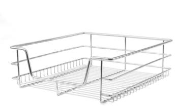 MonsterShop 3 Teleskopschublade Ausziehbare K&uuml;chenauszug Schrankauszug K&uuml;chenschublade 60cm