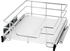 bremermann Teleskopschublade für 45 cm Schrank Chrom