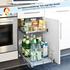 bremermann Teleskopschublade für 45 cm Schrank Chrom