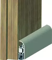 Athmer T&uuml;rdichtung Schall-Ex Applic A silber eloxiert 930 mm