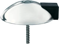 Bodent&uuml;rpuffer 38 3884 D.70mm H.20mm Alu.naturf./F1 D&uuml;belmontage FSB