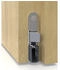 Athmer Türdichtung, Türdichtung Doppeldicht M-12/35 1-392 1-seitig Länge 958 mm Aluminium silberfarben eloxiert Holz... (1-392-0960)