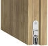 Athmer Türdichtung, Türdichtung Doppeldicht M-12/35 1-392 1-seitig Länge 958 mm Aluminium silberfarben eloxiert Holz... (1-392-0960)