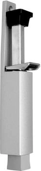 Deni T&uuml;rfeststeller 3837 0060 22 Zinkdruckguss silber lackiert Hubh&ouml;he 60 mm T&uuml;rmontage (1 St&uuml;ck) (3837 0060 22)