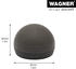 Wagner Boden-Türstopper Screw or Glue Wall Thermoplast Schwarz
