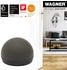 Wagner Boden-Türstopper Screw or Glue Wall Thermoplast Schwarz