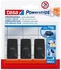 tesa Powerstrips Selbstklebehaken S Eckig Schwarz 3 Stück