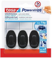 Tesa 58275-00000-20, tesa Oval Small Klebehaken f&uuml;r max. 1,0 kg, 1,4 x 3,4 cm,...