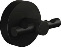 Tesa 40564-00000-00, Tesa Haken Moon Black Schwarz Metall 40564-00000-00 8 cm x...